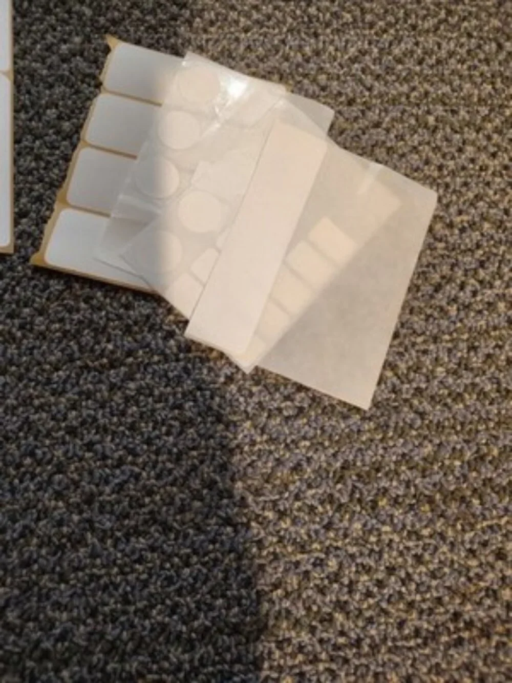 Self Adhesive Removable Label Lot Of 3 Types And Size Label SEE DESCRIPTION